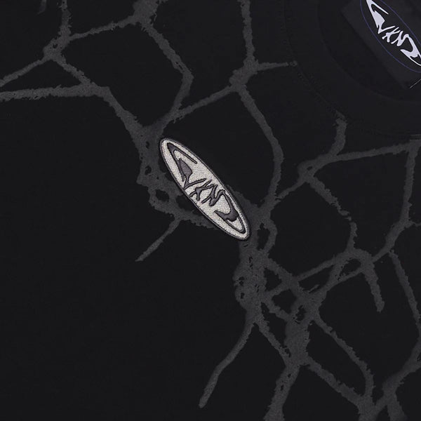 WKND Fishbone Emblem Tee Faded Black