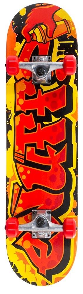 Enuff Graffiti II Junior Complete Skateboard - Red - 7.25"