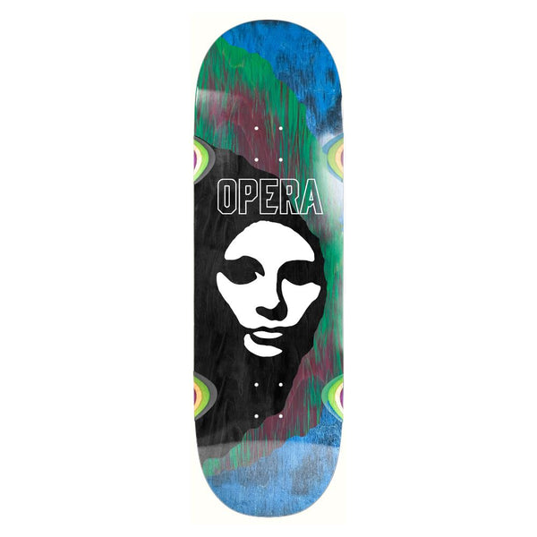 Opera Triple Torn Big Mask Ex7 Multi Skateboard Deck - 10.0