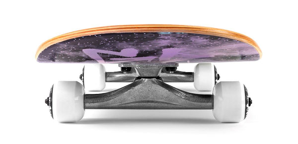 Enuff Skully Hologram Black Complete Skateboard - 7.25