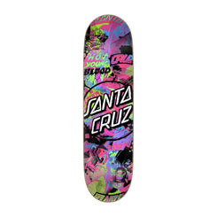 Santa Cruz Birch Cut Collage 7 Ply Skateboard Deck - 8.5" - Skatewarehouse.co.uk