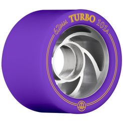Rollerbones - Turbo Alu Hub Purple (8) - / 101a Skateboard Wheels - 62mm