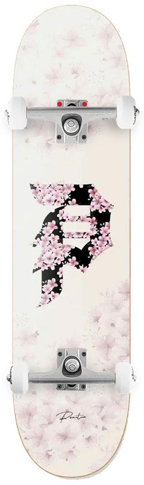 Primitive Sakura Dirty P Deck White x Venom Custom Complete Skateboard - 8.38