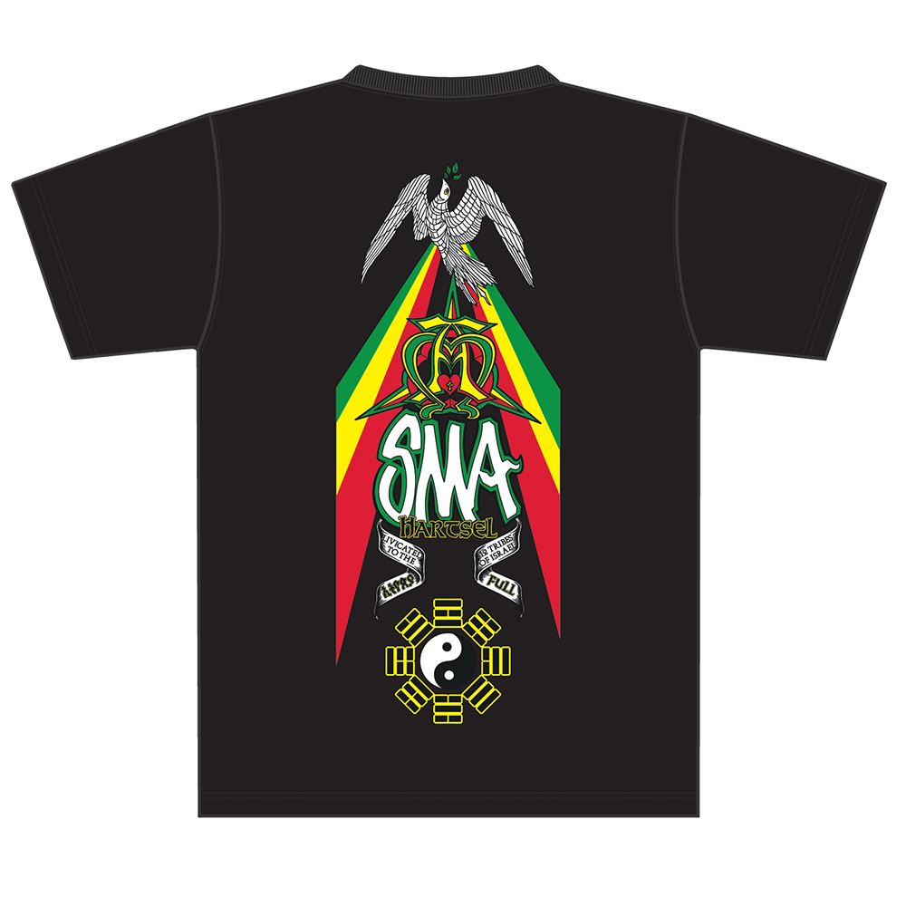 A Jef Hartsel Tee Black - Skatewarehouse.co.uk