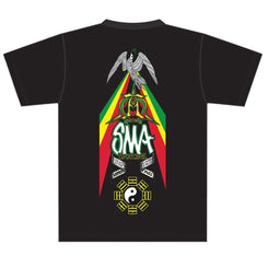 A Jef Hartsel Tee Black - Skatewarehouse.co.uk