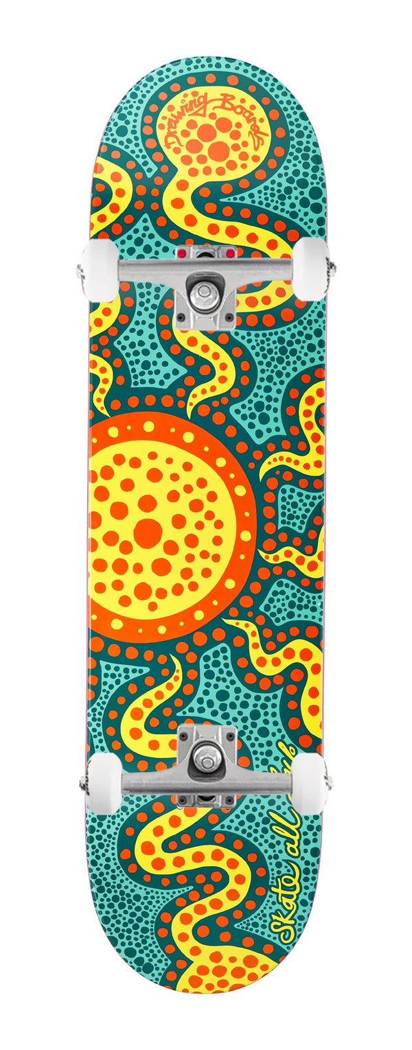 Drawing Boards Skate All Day x Venom Custom Complete Skateboard - 8.5