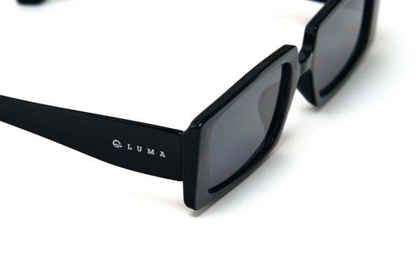 Luma Watergate Recycled Sunglasses - Black - Skatewarehouse.co.uk