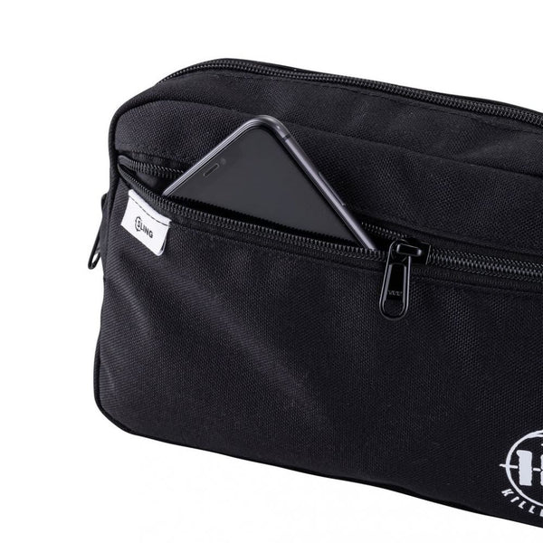 187 Killer Pads Sling Bag Black Sling - O/S - Skatewarehouse.co.uk