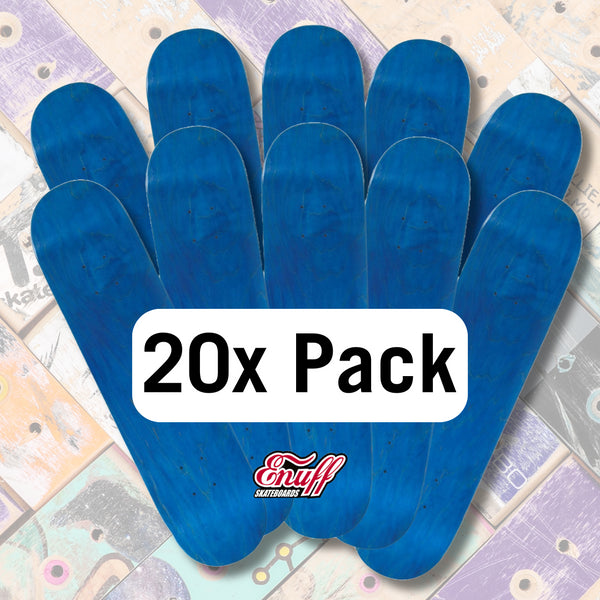 Enuff Blank Blue 8.0