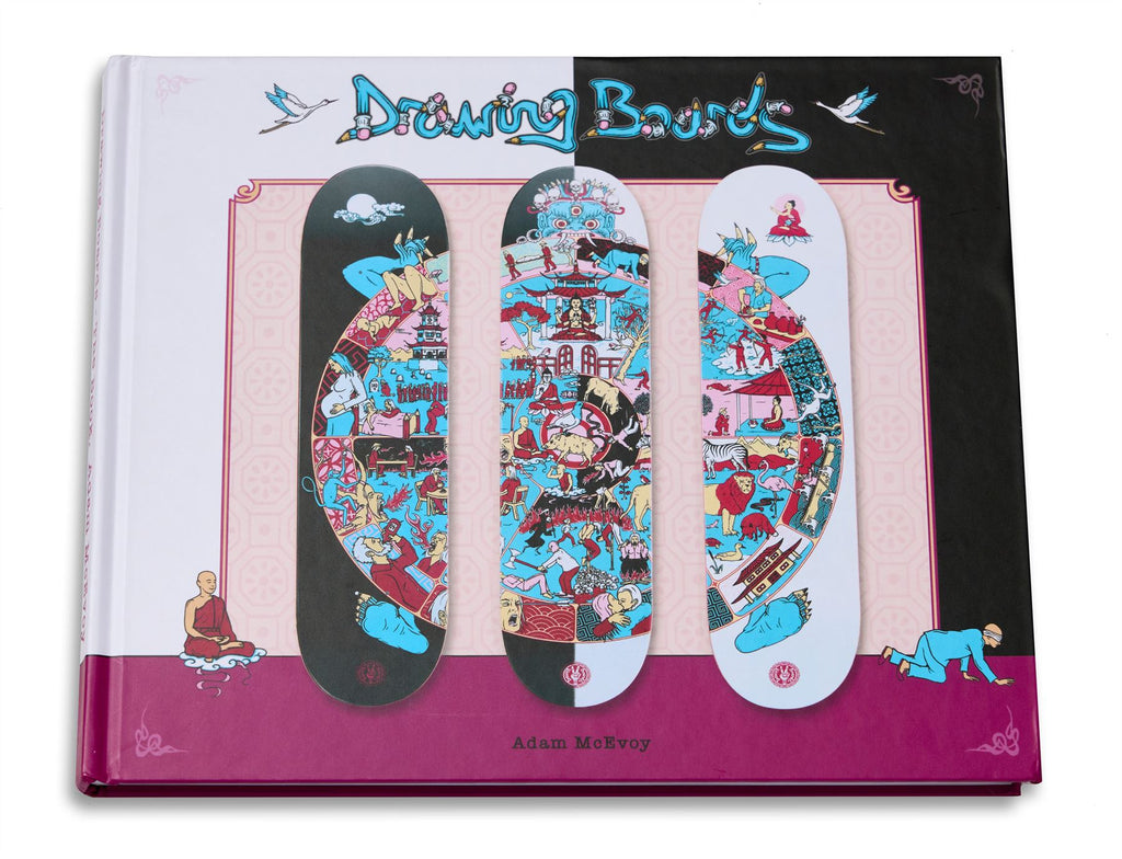 Drawing Boards The Book Skateboard Deck