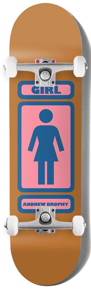 Girl Til W42 Andrew Brophy Pop Secret x Venom Custom Complete Skateboard - 8.25