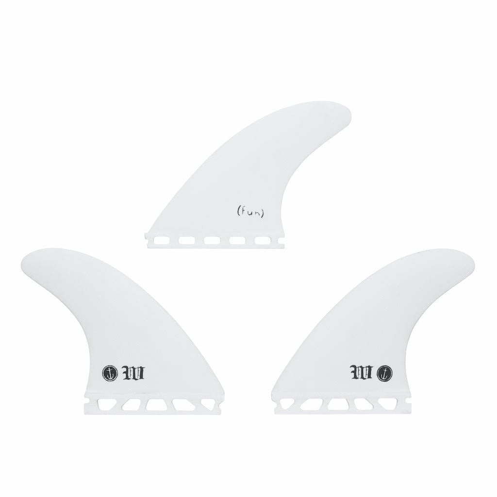 Captain Fin Co - Wade Goodall Tri - Medium - White (Futures) - M