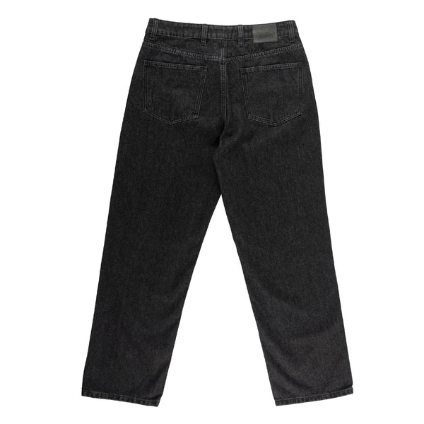 Welcome Skateboards Immortal Loose Straight Leg Denim (Washed Black) Apparel - UK 30