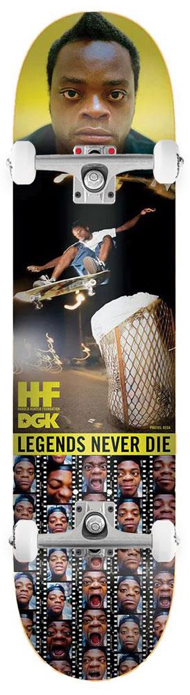 DGK Street Soldier HHF2/Reda x Venom Custom Complete Skateboard - 8.25