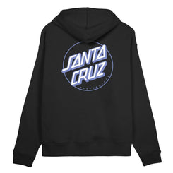 Santa Cruz Womens Hood Partial Dot Hood - Black - Skatewarehouse.co.uk
