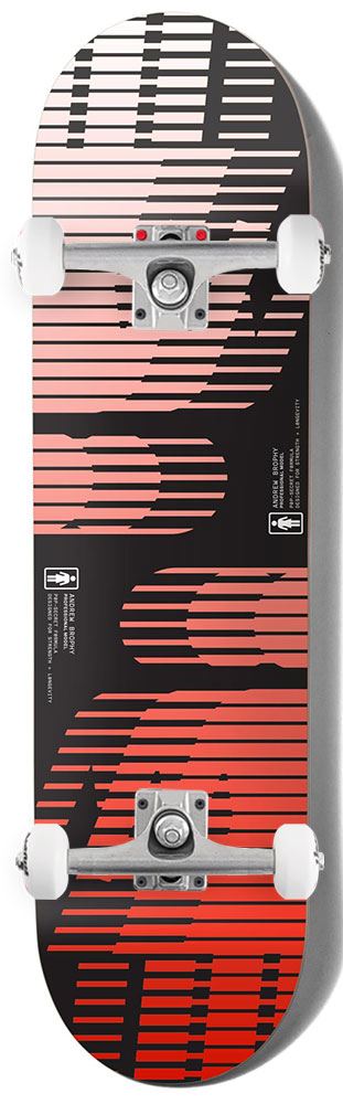 Girl Skateboard Hero Andrew Brophy Pop Secret Twin Tip x Venom Custom Complete Skateboard - 8.5" - Skatewarehouse.co.uk