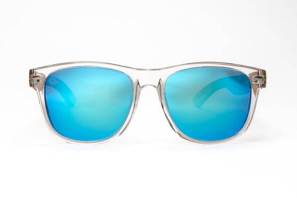 Luma Beach Comber Recycled Sunglasses - Clear