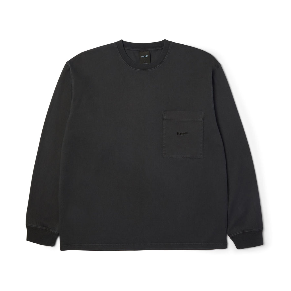 HUF 89 Heavyweight LS Knit Top (Anthracite)
