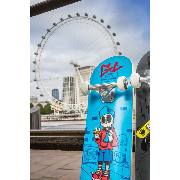 Skateboard Complet Enuff Skully Bleu - 7.75