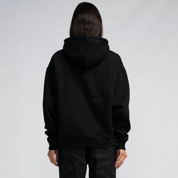 Santa Cruz Womens Hood Kickback Strip Front Hood - Black - Skatewarehouse.co.uk
