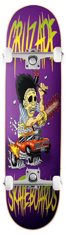 Cruzade Leatherface Cruzade x Venom Custom Complete Skateboard - 8.125