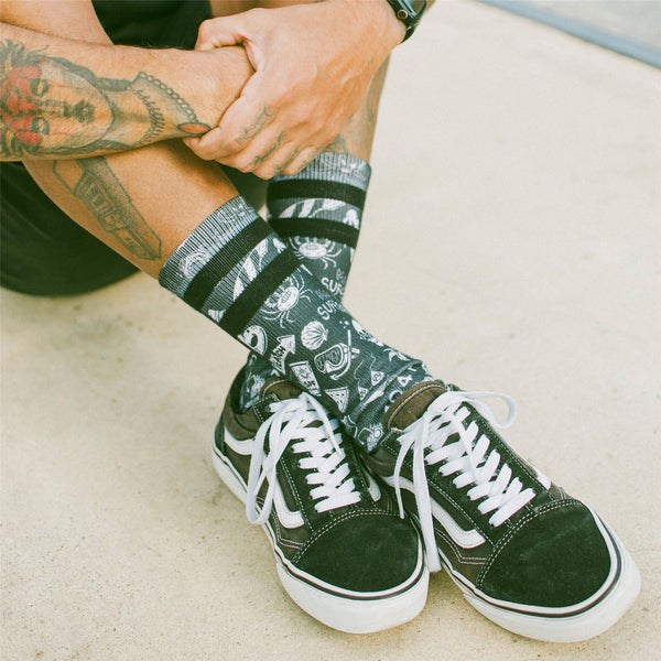 American Socks Hella Hot - Mid High Socks