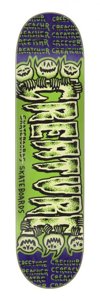 Creature Psycho Logo Sm Skateboard Deck - 7.75