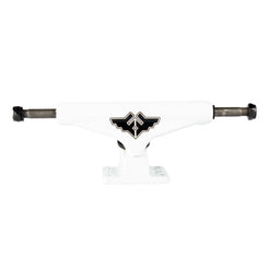 Fracture Wings V2 - White Skateboard Trucks - 5.0" (Pair)
