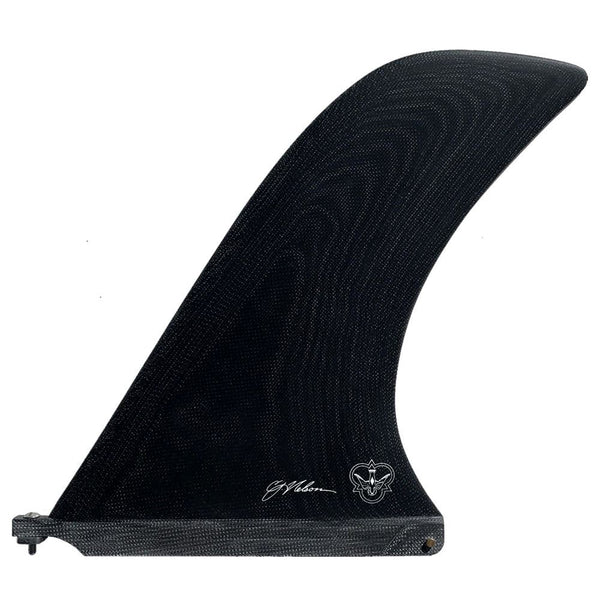 Flying Diamonds - CJ Nelson - Noserider - Black Surf Fins - 10.5