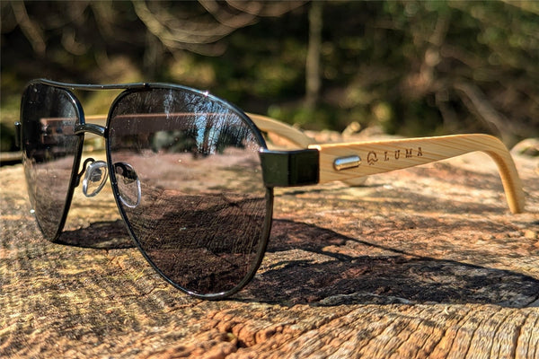 Luma Haldon Sunglasses - Black - Skatewarehouse.co.uk