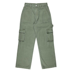 Santa Cruz Womens Pant Workers Cargo Pant - Pale Sage Wash