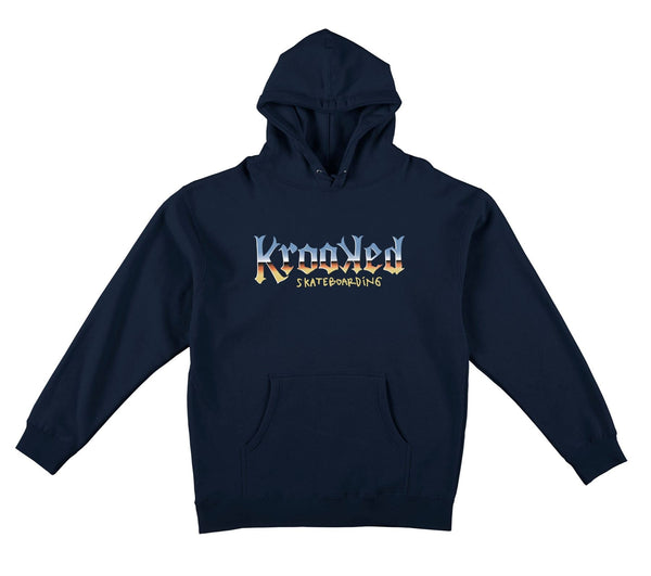 Krooked Chrome Zone Hoodie (Navy)