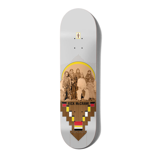 Girl Colonialism Rick McCrank Skateboard Deck - 8.25