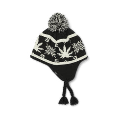 Arctic Plantlife Braided Beanie (Black) - O/S