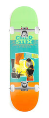 Chico Stix 'Timbalero' Popsicle x Venom Custom Complete Skateboard - 8.5"