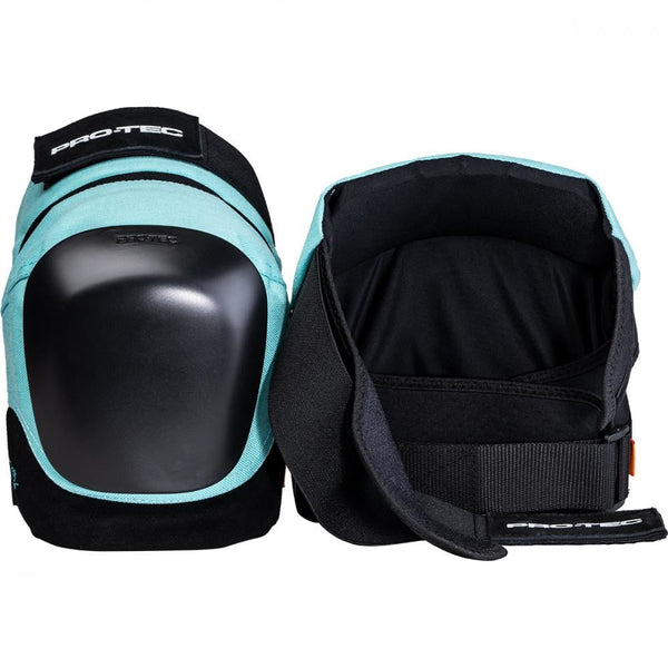 Pro-Tec Pads Sky Brown Pro Pad Knee Pad - Teal / Black - Skatewarehouse.co.uk