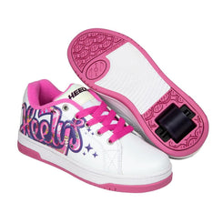 Heelys Split  - White / Pink / Grape - Skatewarehouse.co.uk