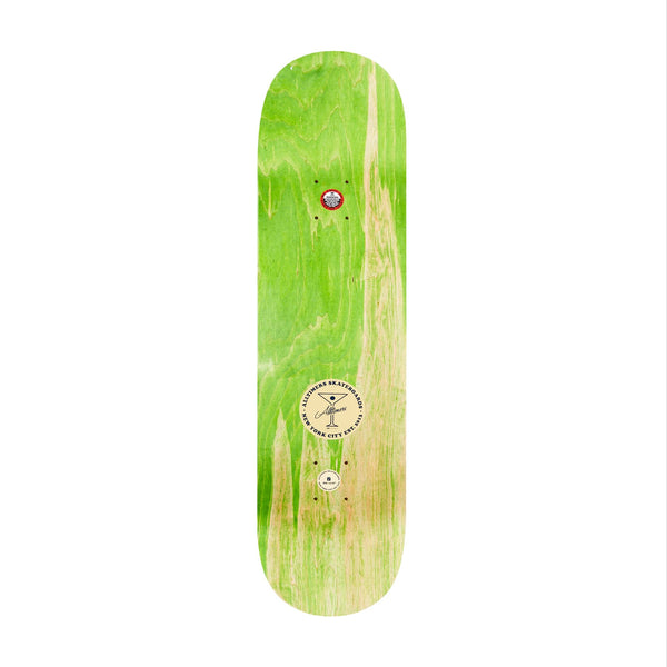 Alltimers Skateboard Open Sesame E-Man Skateboard Deck - 8.25