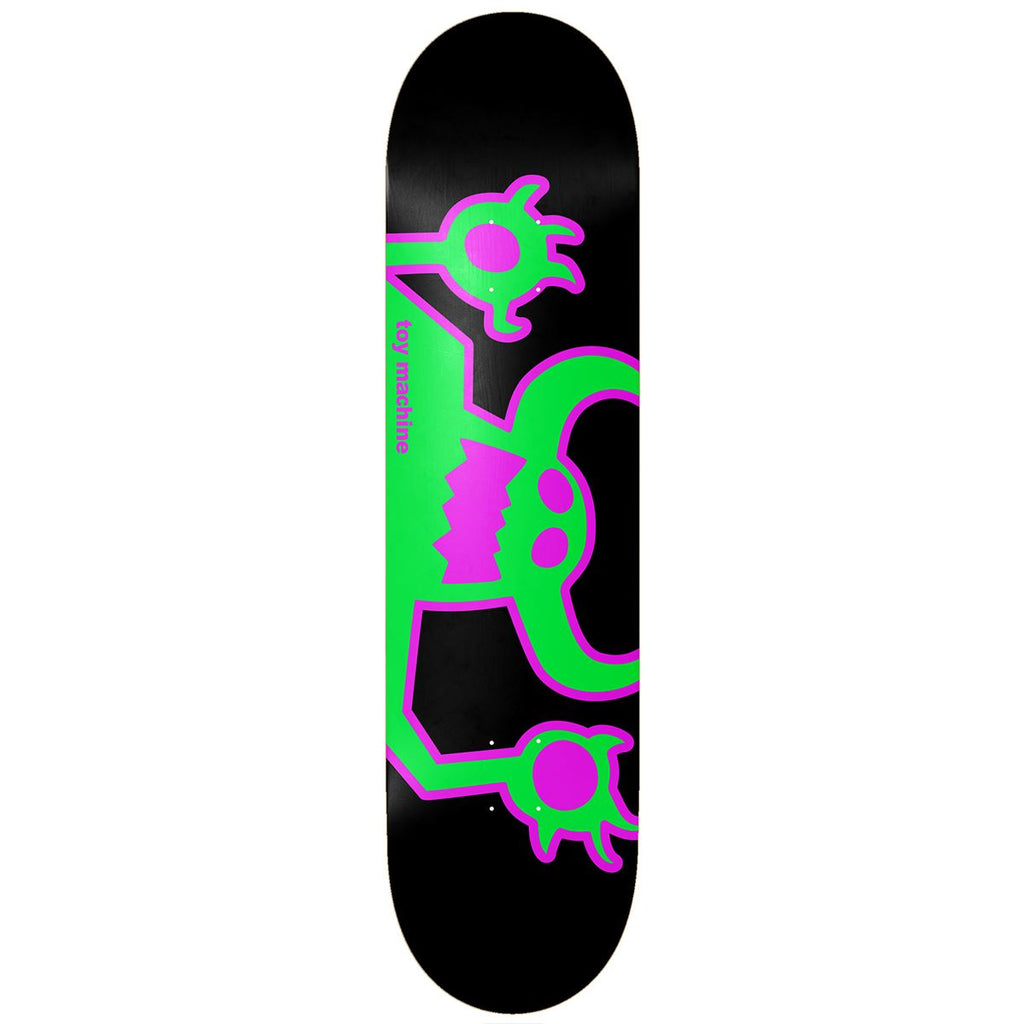 Toy Machine 'Original Monster' Black / Green / Purple Skateboard Deck - 8.25"