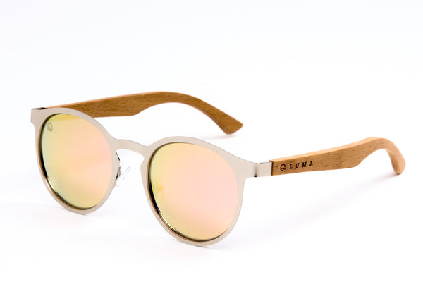 Luma St Ives Recycled Sunglasses - Silver - Skatewarehouse.co.uk
