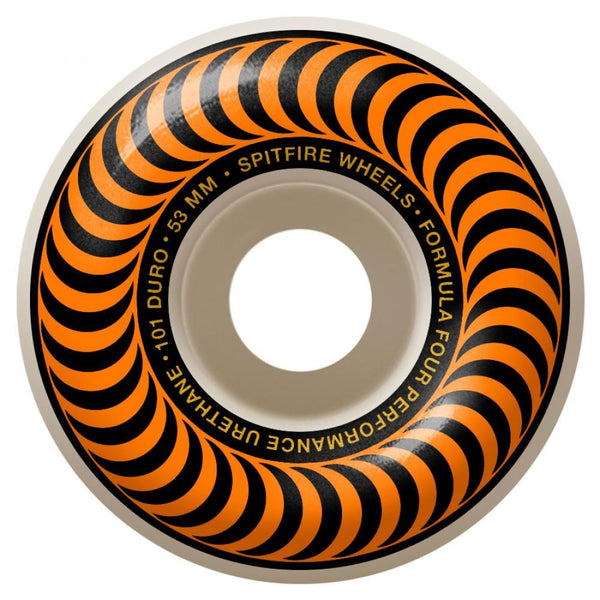 Spitfire Formula Four Skateboard Wheels Classics 101 - Natural - Skatewarehouse.co.uk