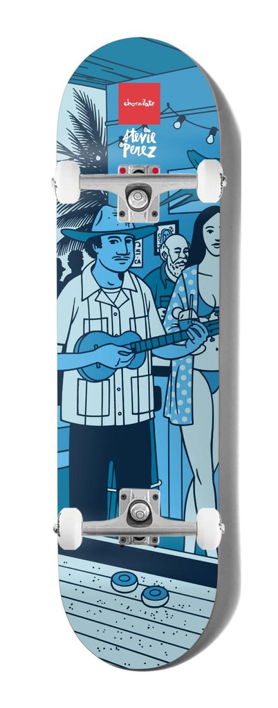 Chocolate Bar Series III Stevie Perez x Venom Custom Complete Skateboard - 8.4"