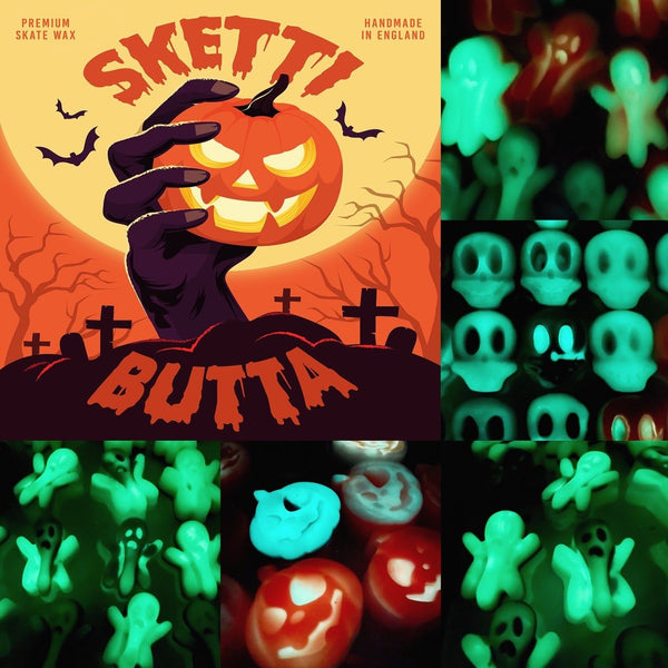 Sketti Butta Skate Wax Spooky 4 pack Accessories - Assorted