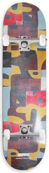 HOPPS Jahmal Williams 'Abstraction' x Venom Custom Complete Skateboard - 8.0" - Skatewarehouse.co.uk