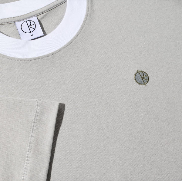 Polar Skate Co Surf Panel Tee (Silver / White) - XL