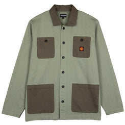 Santa Cruz Jacket Watkins Jacket - Sage / Brown - Skatewarehouse.co.uk