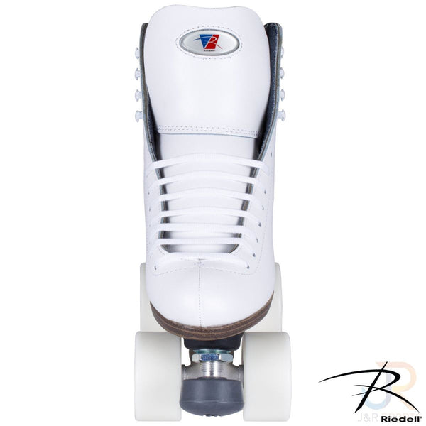 Riedell 120 Raven - White - Width Medium Quad Skates