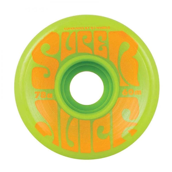 OJ Soft Super Juice 78a Skateboard Wheels - 60mm - Green