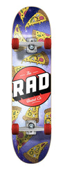 Rad Galaxy Pizza Progressive Complete Skateboard Multi 8" - Skatewarehouse.co.uk