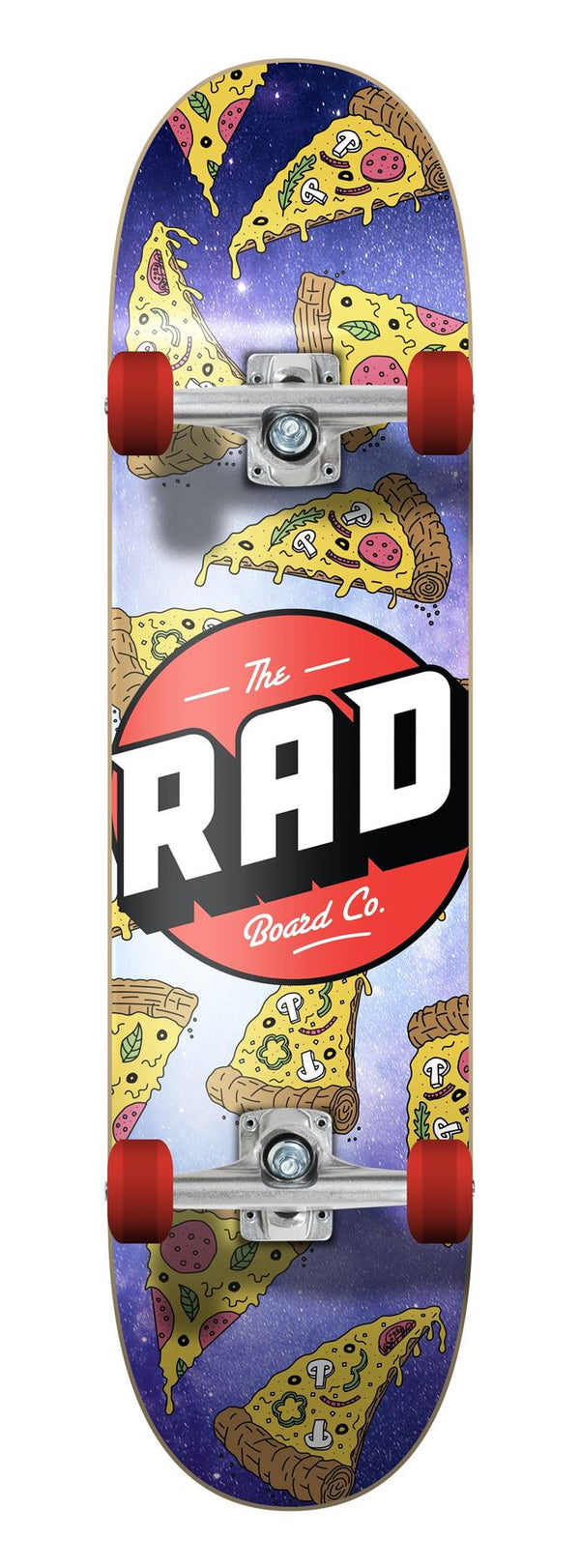 Rad Galaxy Pizza Progressive Complete Skateboard Multi 8